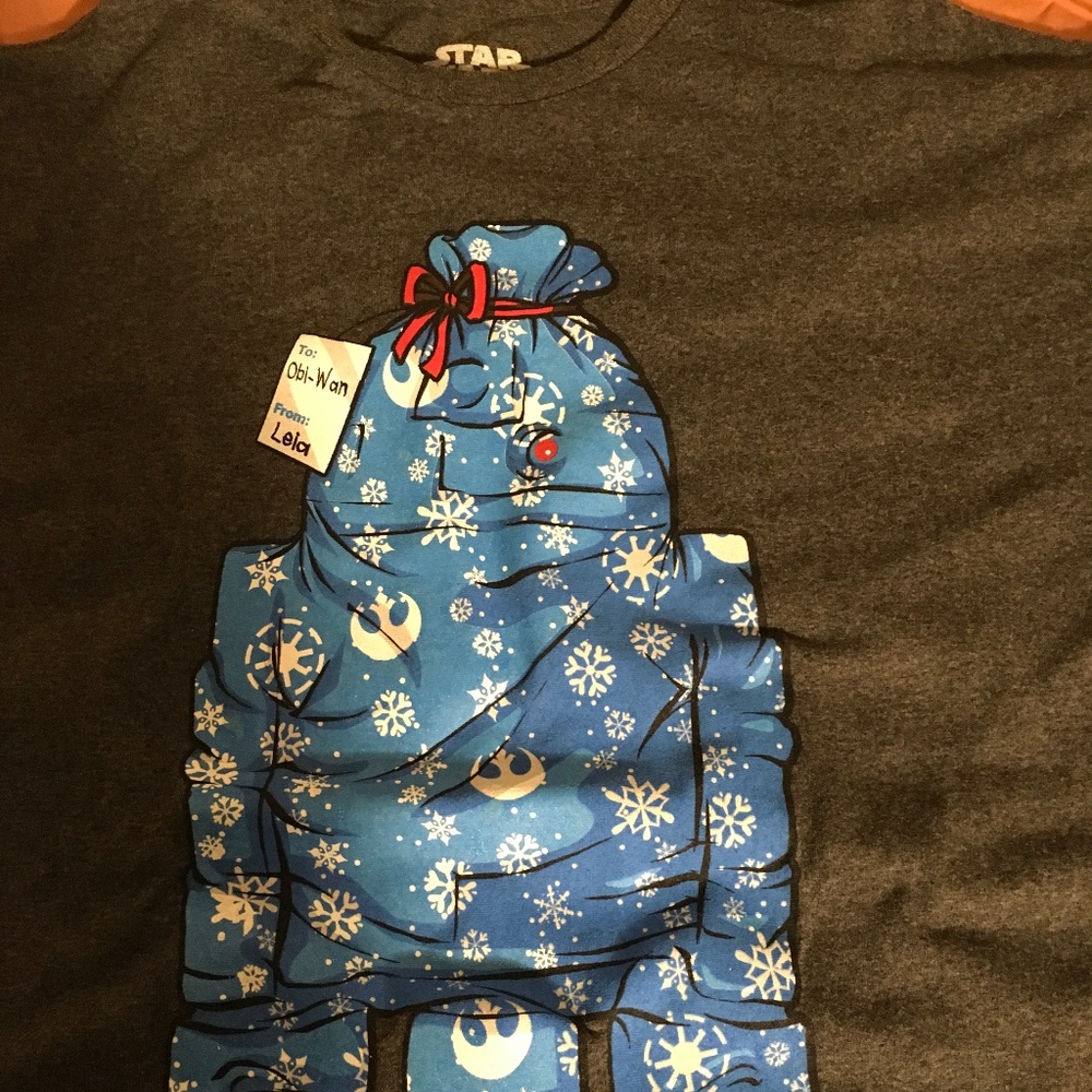 Star Wars R2-D2 Christmas shirt